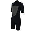 Гидрокостюм мужской короткий Jetpilot FLIGHT 2x2 BZ SS SPRINGSUIT FLATLOCK BLACK/BLACK, Размер (гидроодежда): 18 (3XL), img 2