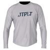 Гидромайка мужская длинный рукав Jetpilot RX Vault Race Jersey grey S24, Размер (гидроодежда): 18 (3XL)