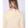 Гидромайка жен. длин. рукав на молнии с капюшоном Jetpilot Zahra L/S Ladies Hooded Rashie yellow S24, Размер (гидроодежда): 16 (2XL), img 3