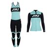 Гидрокостюм жен.длинный без рукавов+гидрокуртка на молнии Jetpilot RX Jane&Jacket wms black/teal S23, Размер (гидроодежда): 16 (2XL)
