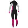 Гидрокостюм женский длинный O'Neill WMS O'RIGINAL FUZE 4/3MM FULL BLK/PUNKPNK/HWYSTRIPE S18, Размер (гидроодежда): 2 (3XS), img 2