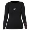 Гидромайка женская длинный рукав Jetpilot Zahra L/S Ladies Rashie black S24, Размер (гидроодежда): 12 (L)