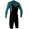 Гидрокостюм мужской короткий с длинным рукавом O'Neill Hyperfreak 2mm Chest Zip L/S Spring BLACK/TIDE POOL S22_O, Размер (гидроодежда): 10 (M), img 2
