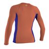 Гидромайка детская O'Neill длинный рукав GIRLS PREMIUM SKINS L/S RASH GUARD CORALPNCH/COBALT/CORALPN S18, Размер (гидроодежда): Дет 14 (2XL), img 2