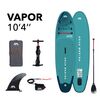 SUP-доска надувная с веслом Aqua Marina Vapor 10'4"