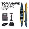 Каяк надувной высокого давления двухместный Aqua Marina Tomahawk AIR-K 440