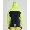 Гидрокуртка мужская с капюшоном Jetpilot VAULT TOUR COAT Black/Yellow, img 6