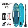 SUP-доска надувная юношеская с веслом Aqua Marina Vibrant 8'0" S22