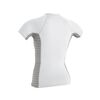 Гидромайка женская O'Neill короткий рукав WMS SIDE PRINT S/S RASH GUARD WHT/HWYSTRIPE S18, img 2