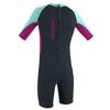 Гидрокостюм детский короткий O'Neill TODDLER REACTOR-2 2MM BACK ZIP S/S SPRING SLATE/BERRY/SEAGLASS S21, img 2
