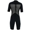 Гидрокостюм мужской короткий Jetpilot FLIGHT 2x2 BZ SS SPRINGSUIT FLATLOCK BLACK/BLACK, img 3