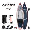 Каяк/SUP-доска надувнная с веслом Aqua Marina Cascade 11'2" S23