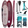 SUP-доска надувная с веслом для фитнеса и йоги Spinera Suprana 10'8" Burgundy HDDS