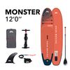 SUP-доска надувная с веслом Aqua Marina Monster 12'0"