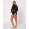Гидрокостюм лайкра женский без ног длинный рукав Jetpilot Allure Lycras Swimsuit black S24, img 2