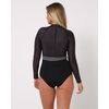 Гидрокостюм лайкра женский без ног длинный рукав Jetpilot Allure Lycras Swimsuit black S24, img 3