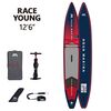 SUP-доска надувная детская для гонок Race Young 12'6" S24