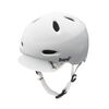 Защитный шлем для велосипеда и скейта женский BERKELEY GLOSS VISOR WHITE, Размер: 10 (M)