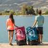 Сумка-рюкзак на колесах Aqua Marina Premium Luggage Bag (Raspberry 90L) S23, Размер (сумки и чехлы): 90L, img 2
