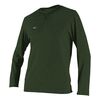 Гидромайка мужская длинный рукав O'Neill HYBRID L/S SUN SHIRT DARK OLIVE S20, Размер (гидроодежда): 14 (XL)