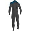Гидрокостюм мужской длинный O'Neill EPIC 3/2 BACK ZIP FULL BLACK/ULTRA BLUE/DAYGLO S21, Размер (гидроодежда): 14T (XLT), img 2