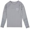 Гидромайка женская длинный рукав Jetpilot Pacer LS Ladies Rashie wms Grey S22, Размер (гидроодежда): 12 (L)