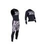 Гидрокостюм муж длин без рукавов+гидрокуртка на молнии Jetpilot RX Race John/Jacket Black/Camo S22, Размер (гидроодежда): 8 (S)