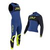 Гидрокостюм муж. длинный без рукавов+гидрокуртка на молнии JP RX Race John&Jacket navy/yellow S23, Размер (гидроодежда): 10 (M)