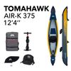 Каяк надувной высокого давления одноместный Aqua Marina Tomahawk AIR-K 375