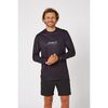 Гидромайка мужская длинный рукав Jetpilot RX Vault Race Jersey black S24, Размер (гидроодежда): 12 (L)
