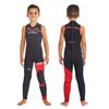 Гидрокостюм детский длинный без рукавов Jetpilot RX YOUTH RACE JOHN BLACK/RED, Размер (гидроодежда): Дет 10 (L)
