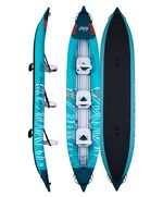 Каяк надувной трехместный с веслами Pure Air Glider-475