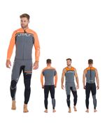 Гидрокостюм муж. длин. без рукавов+гидрокуртка на молнии Jetpilot RX VAULT RACE JOHN+JACKET CHAR/ORG