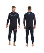 Гидромайка мужская длинный рукав Jetpilot RX VAULT LS RASHIE BLACK