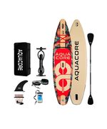 SUP-доска надувная с веслом Aquacore Cucumber 315