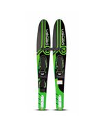 Лыжи парные прогулочные детские O'Brien VORTEX 54" GREEN W/ JR X7
