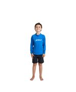 Гидромайка детская длинный рукав Jetpilot YOUTH BOYS LS RASHIE Blue