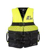 Спасательный жилет для гидроцикла нейлон мужской Jetpilot HELIUM F/E NYLON VEST BLACK/YELLOW