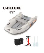 Лодка ПВХ с транцем под мотор Aqua Marina DELUXE U-TYPE Yacht Tender 2.5m with DWF Air Deck