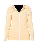 Гидромайка жен. длин. рукав на молнии с капюшоном Jetpilot Zahra L/S Ladies Hooded Rashie yellow S24