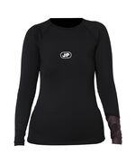 Гидромайка женская длинный рукав Jetpilot Zahra L/S Ladies Rashie black S24