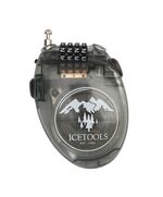 Замок кодовый ICETOOLS Mr.Lock clear black F18