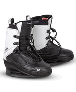 Крепления для вейкборда детские O'Brien NOMAD JR BLK/WHT S21S