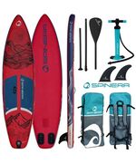 SUP-доска надувная с веслом Spinera Light 11'2 Bordeaux Red ULT S22