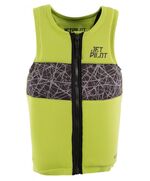 Спасательный жилет неопрен мужской Jetpilot Recon FE Neo lime/black S23