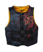 Спасательный жилет неопрен детский Jetpilot Cause Youth ISO 50N Neo black S23