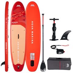 SUP-доска надувная с веслом Aqua Marina Monster (Heat Wave) 12'0"