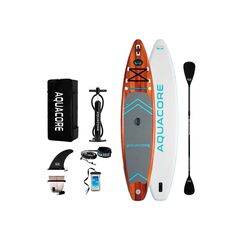 SUP-доска надувная с веслом Aquacore Regata 350