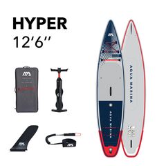 SUP-доска надувная для туризма Aqua Marina Hyper 12'6" S24