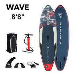 SUP-доска надувная для сёрфинга Aqua Marina Wave 8'8"